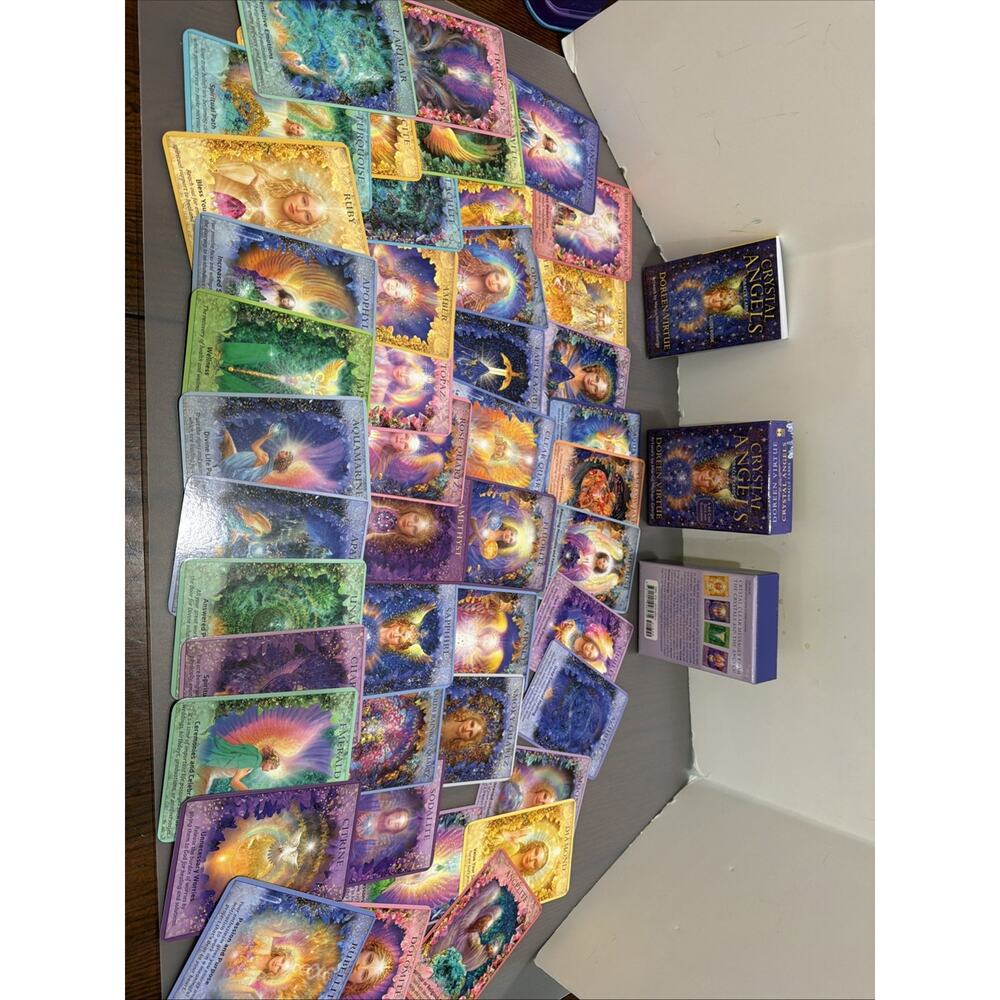Crystal Angels Oracle Cards: A 44-Card Deck and Guidebook